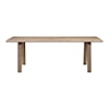 Moe's Home Collection Malibu Malibu Dining Table White Oak