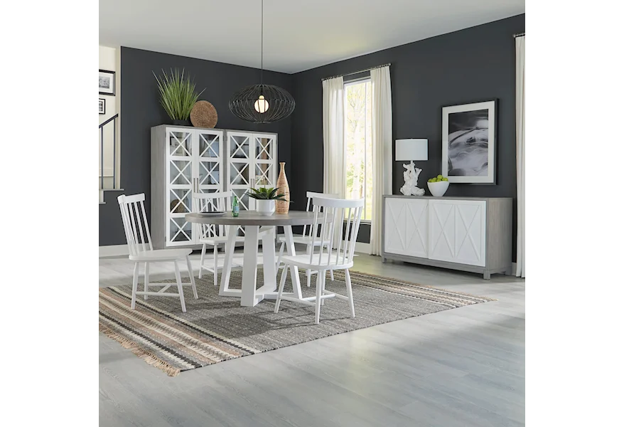 Palmetto Heights Dining Table Set  by Liberty Furniture at SuperStore