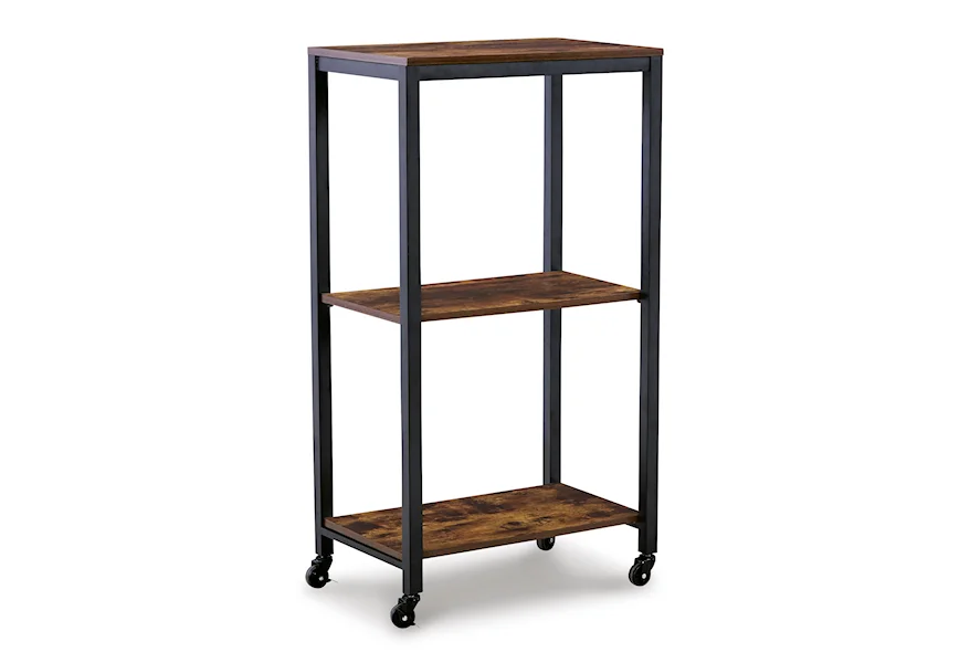 Bevinfield Bar Cart by Signature Design by Ashley at Zak's Home Outlet