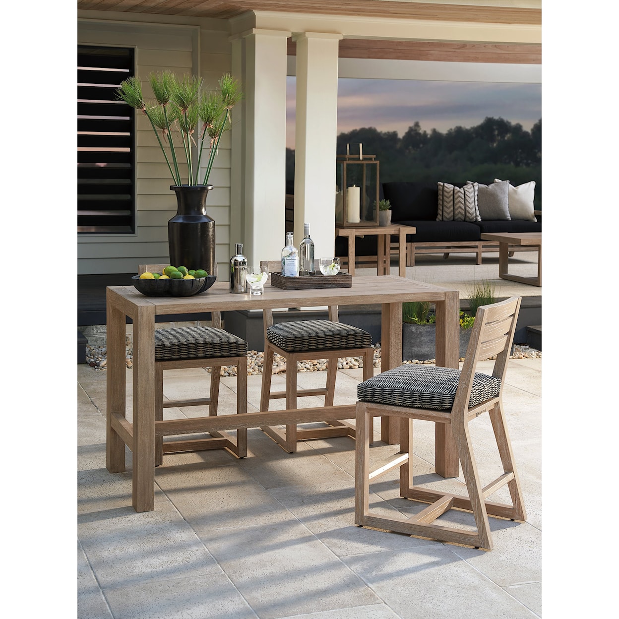 Tommy Bahama Outdoor Living Stillwater Cove 5-Piece Outdoor Counter Height Dining Set