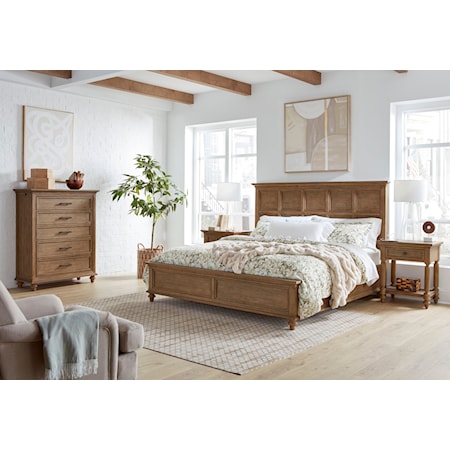 4-Piece Cal. King Bedroom Set