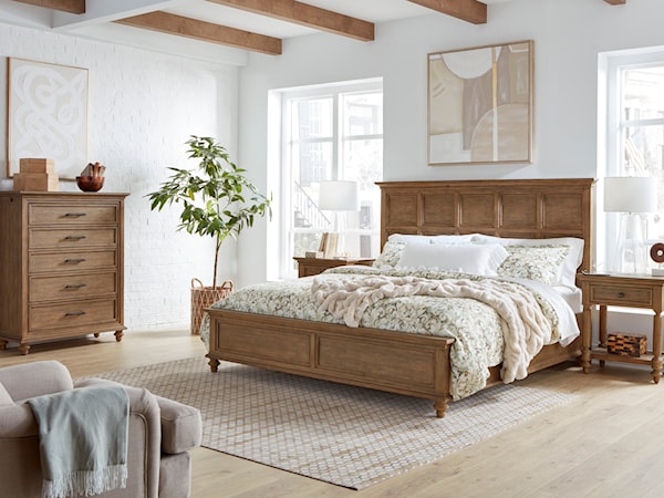 4-Piece Cal. King Bedroom Set