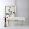 Uttermost Olivier Olivier White Bench