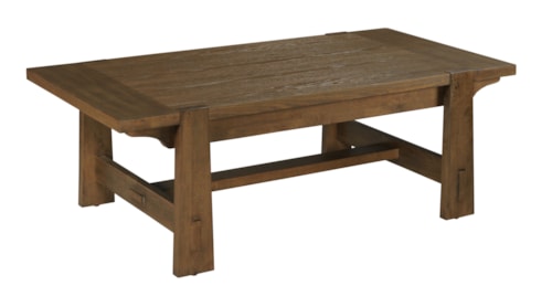 Transitional Rectangular Coffee Table