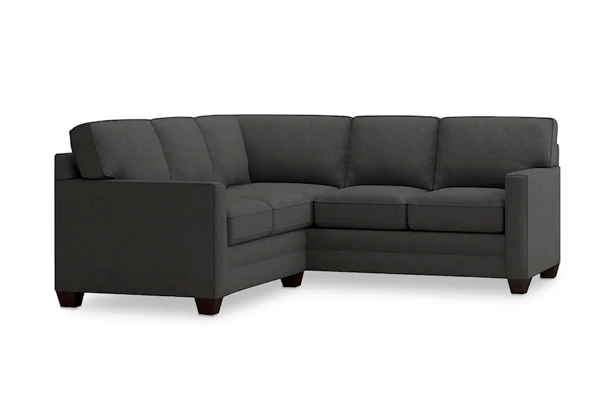 Alexander 2-Piece Sectional by Bassett at Esprit Decor Home Furnishings