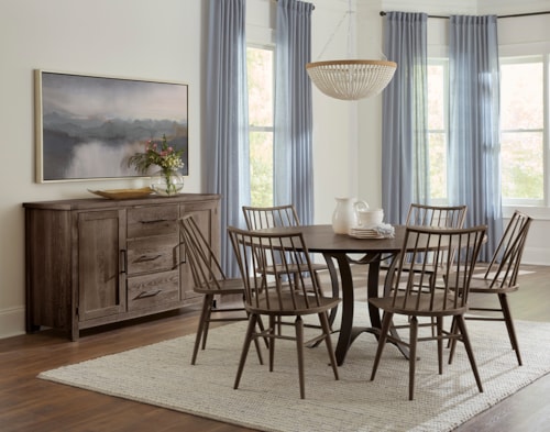 Rustic 8-Piece Dining Set
