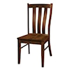 Archbold Furniture Amish Essentials Casual Dining Lewis Dining Side Chair