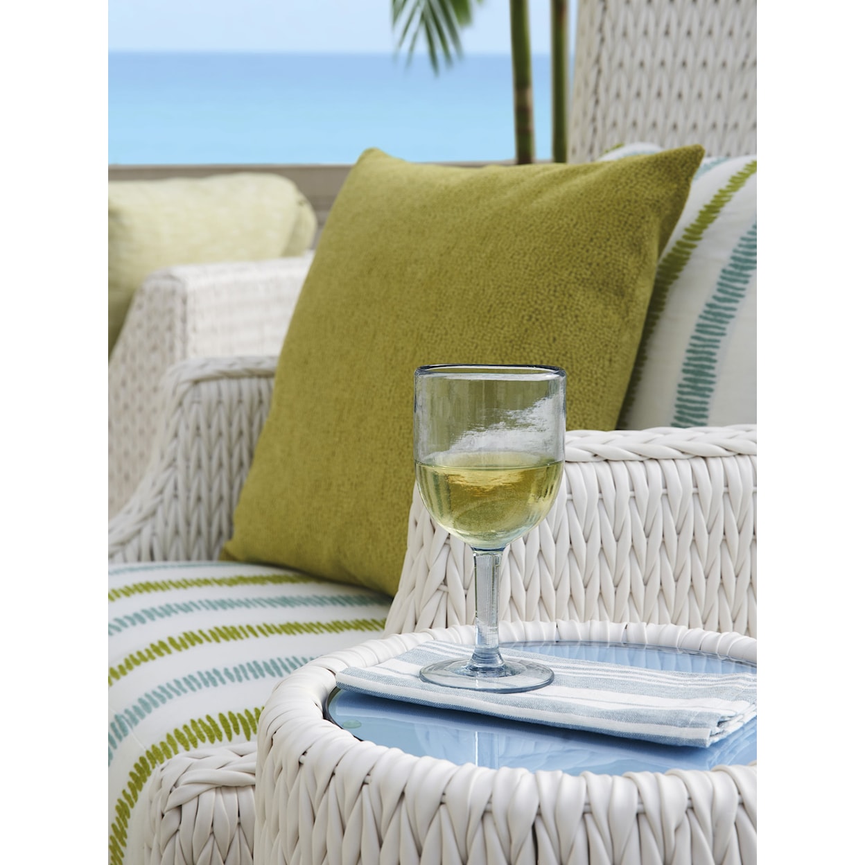 Tommy Bahama Outdoor Living Ocean Breeze Promenade Outdoor Wing Chair