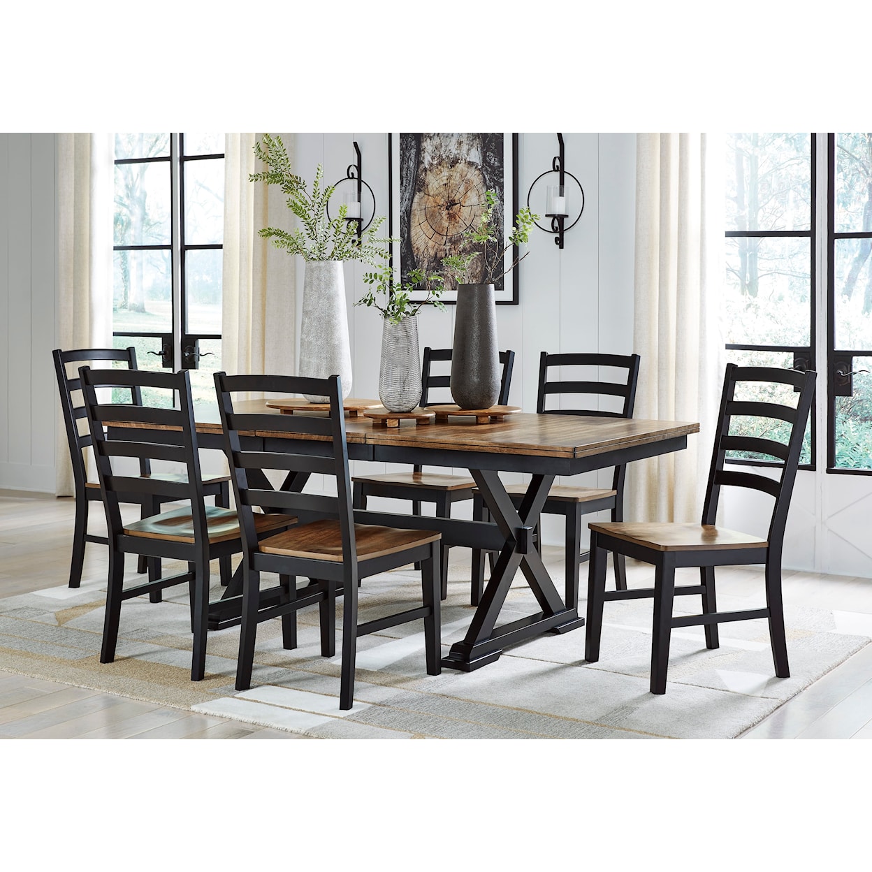 Michael Alan Select Wildenauer 7-Piece Dining Set