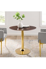 Modway Verne 28" Artificial Marble Dining Table