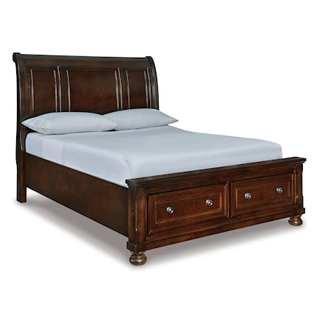 Queen Sleigh Bed