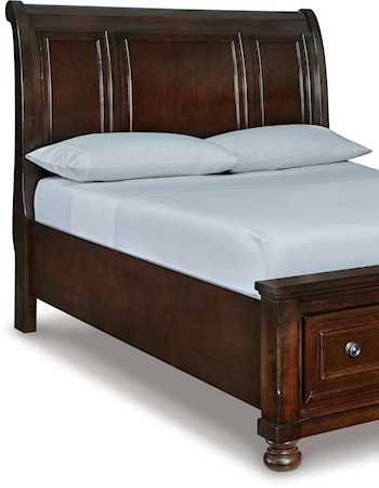 Queen Sleigh Bed