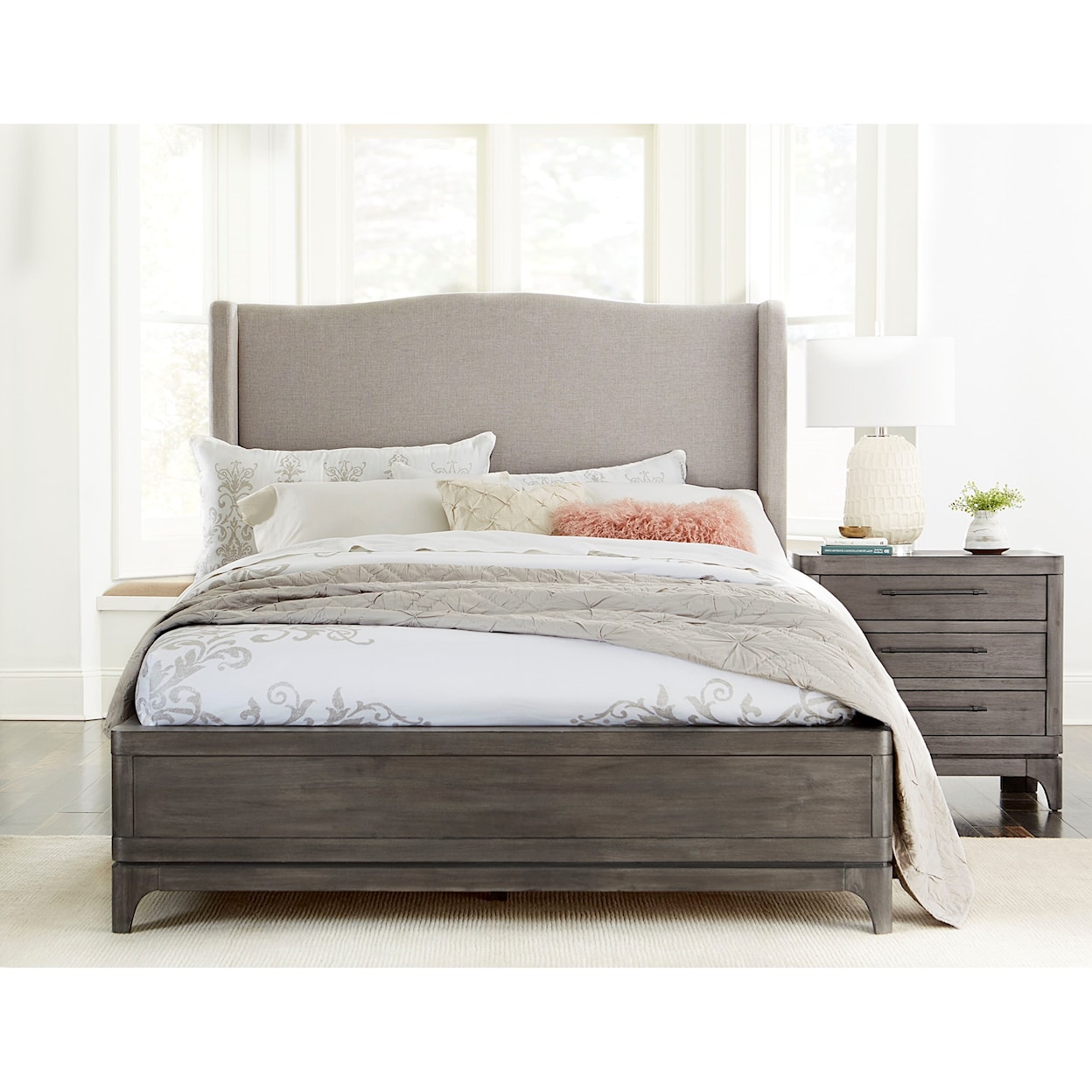 Modus International Cicero King Upholstered Bed