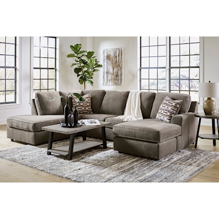 2-Piece Sectional with Chaise