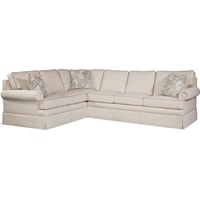 Transitional Two-Piece Sectional Sofa