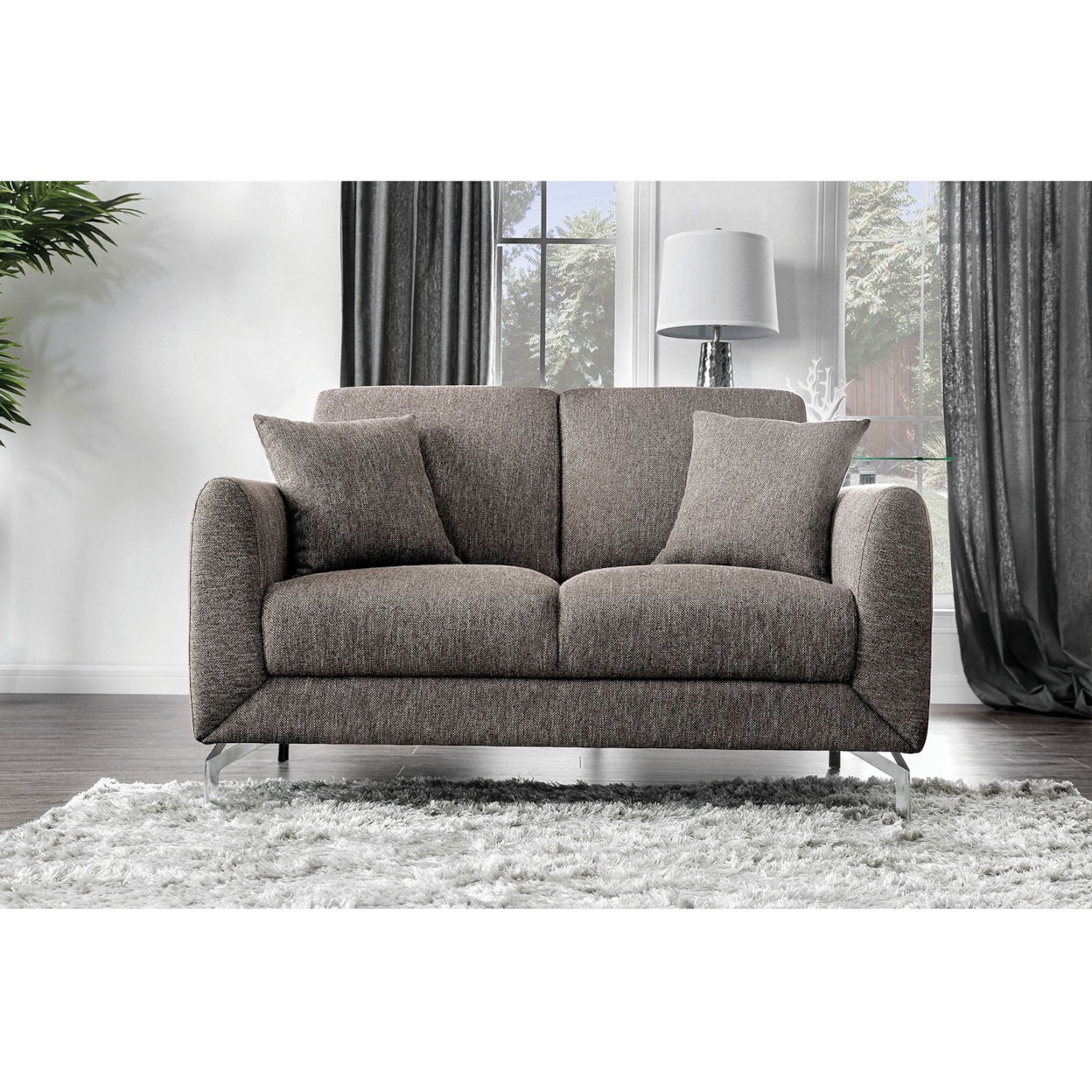 FUSA Lauritz Sofa and Loveseat Set