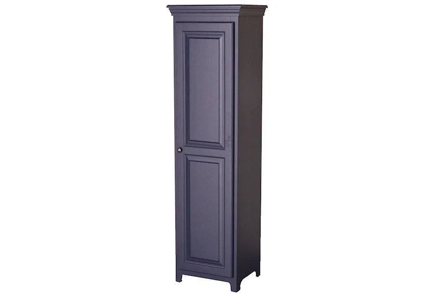 Pine Cabinets 1 Door Pantry by Archbold Furniture at Johnny Janosik