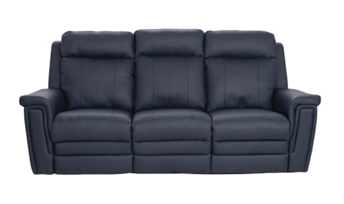 Asher Contemporary Power Reclining Sofa with Power Headrests