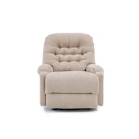 Power Swivel Glider Recliner with Button Tufting