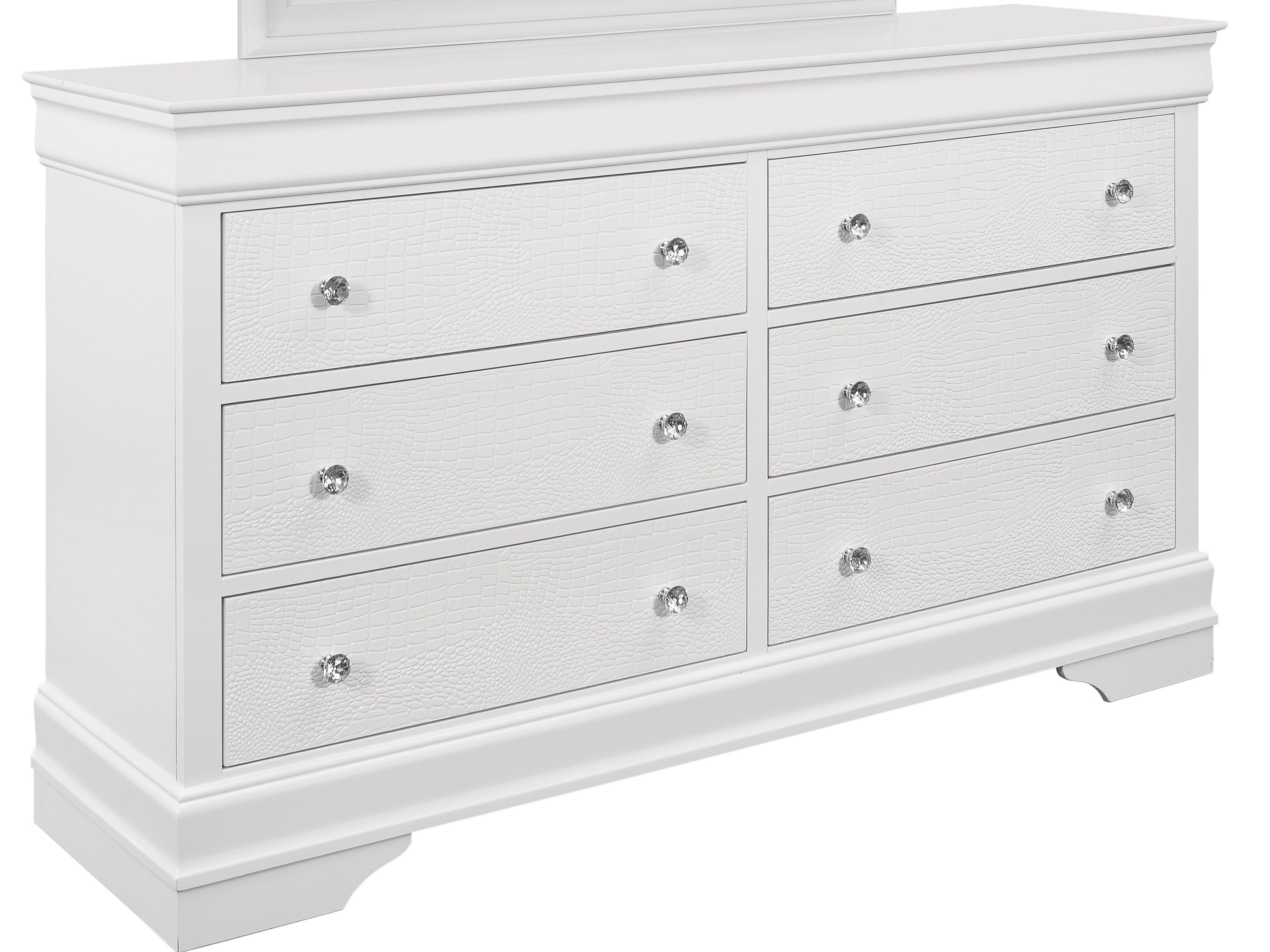 Global Furniture Pompei 6-Drawer Dresser