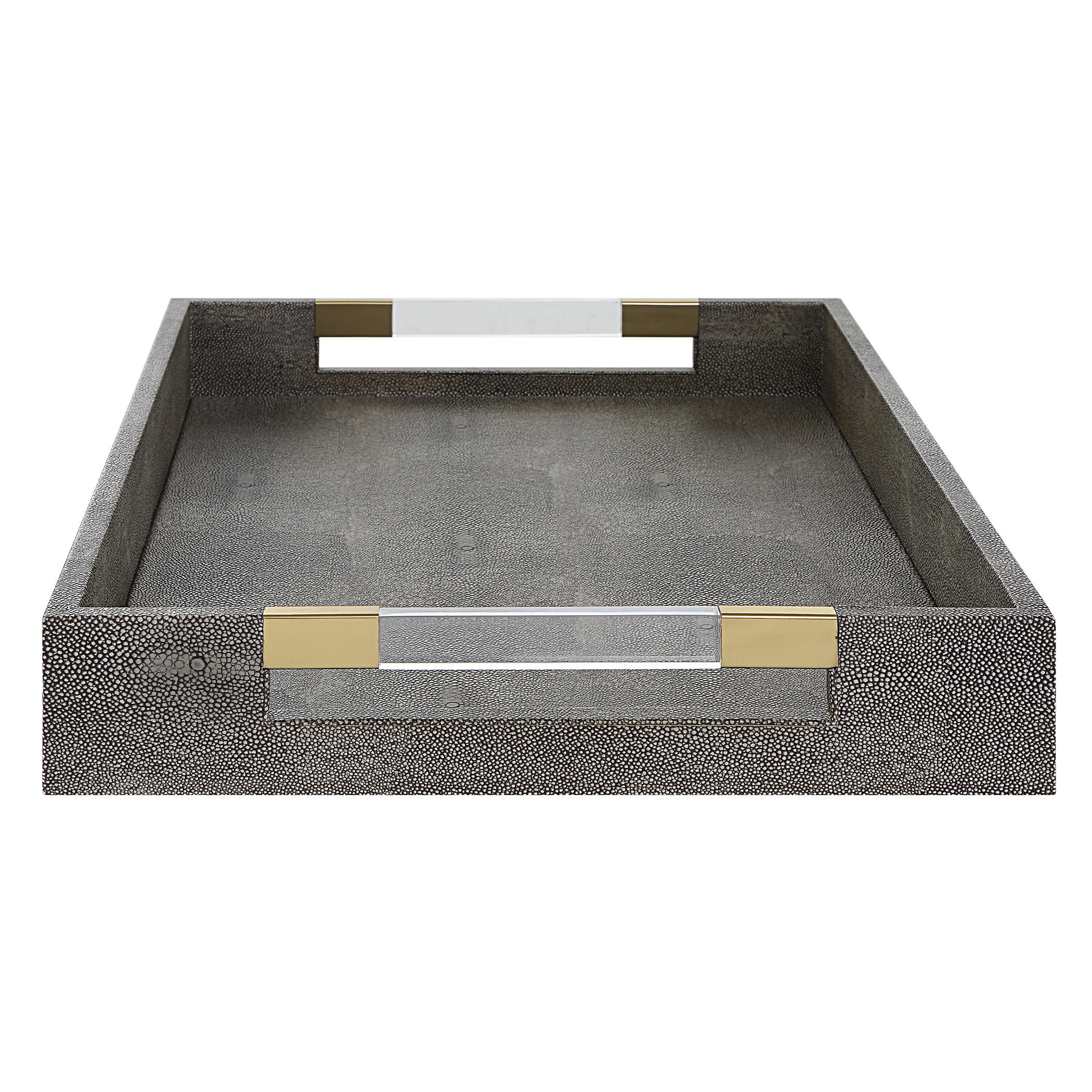 Uttermost Wessex Wessex Gray Tray
