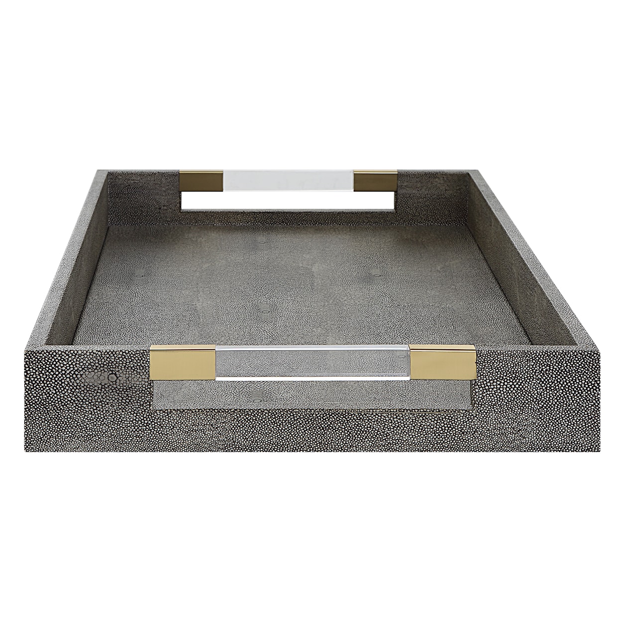 Uttermost Wessex Wessex Gray Tray