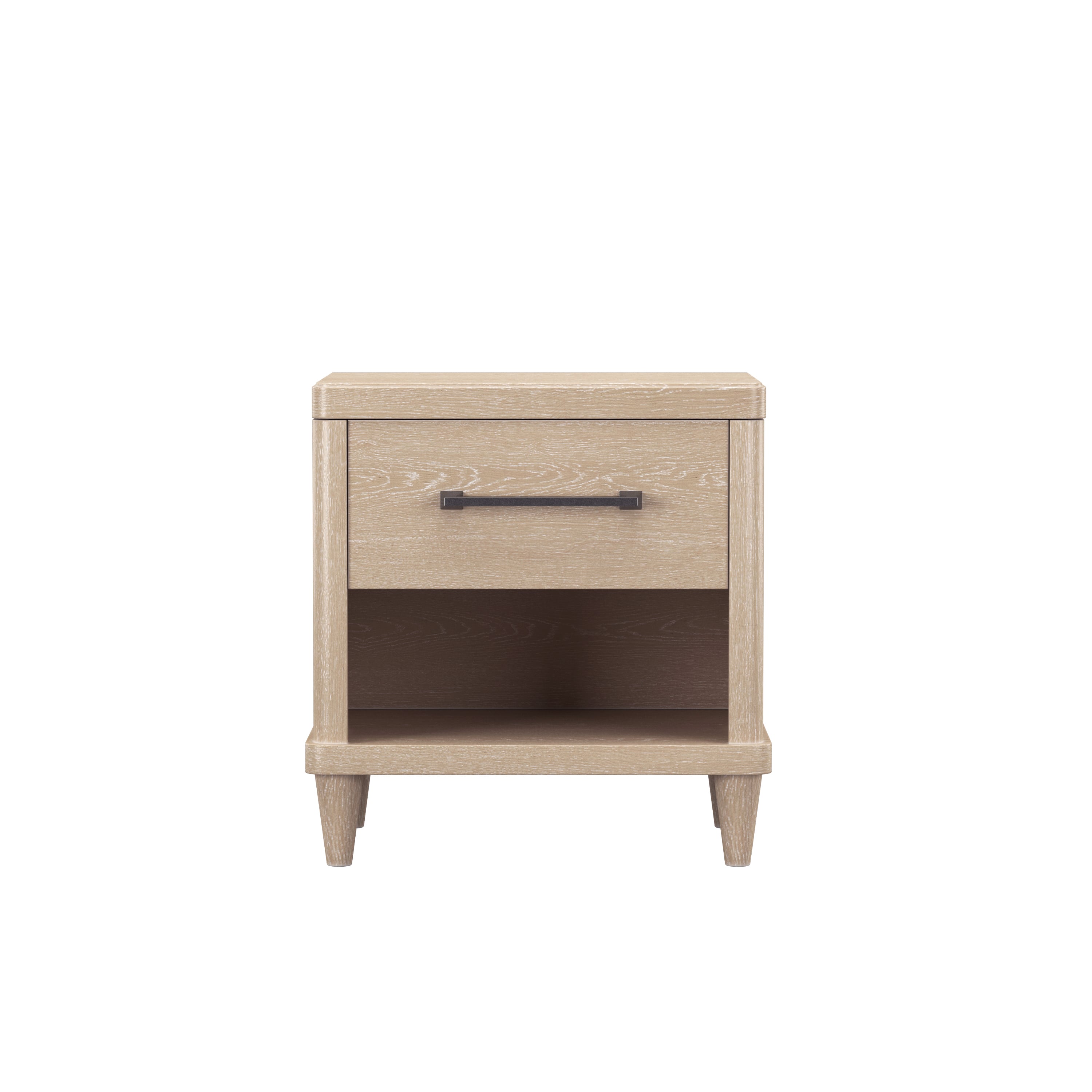 NE Kids Portsmouth 7200771 Farmhouse Wood 1Drawer Nightstand