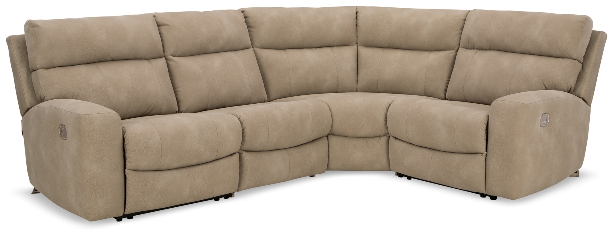 4-Piece Power Reclining Sectional