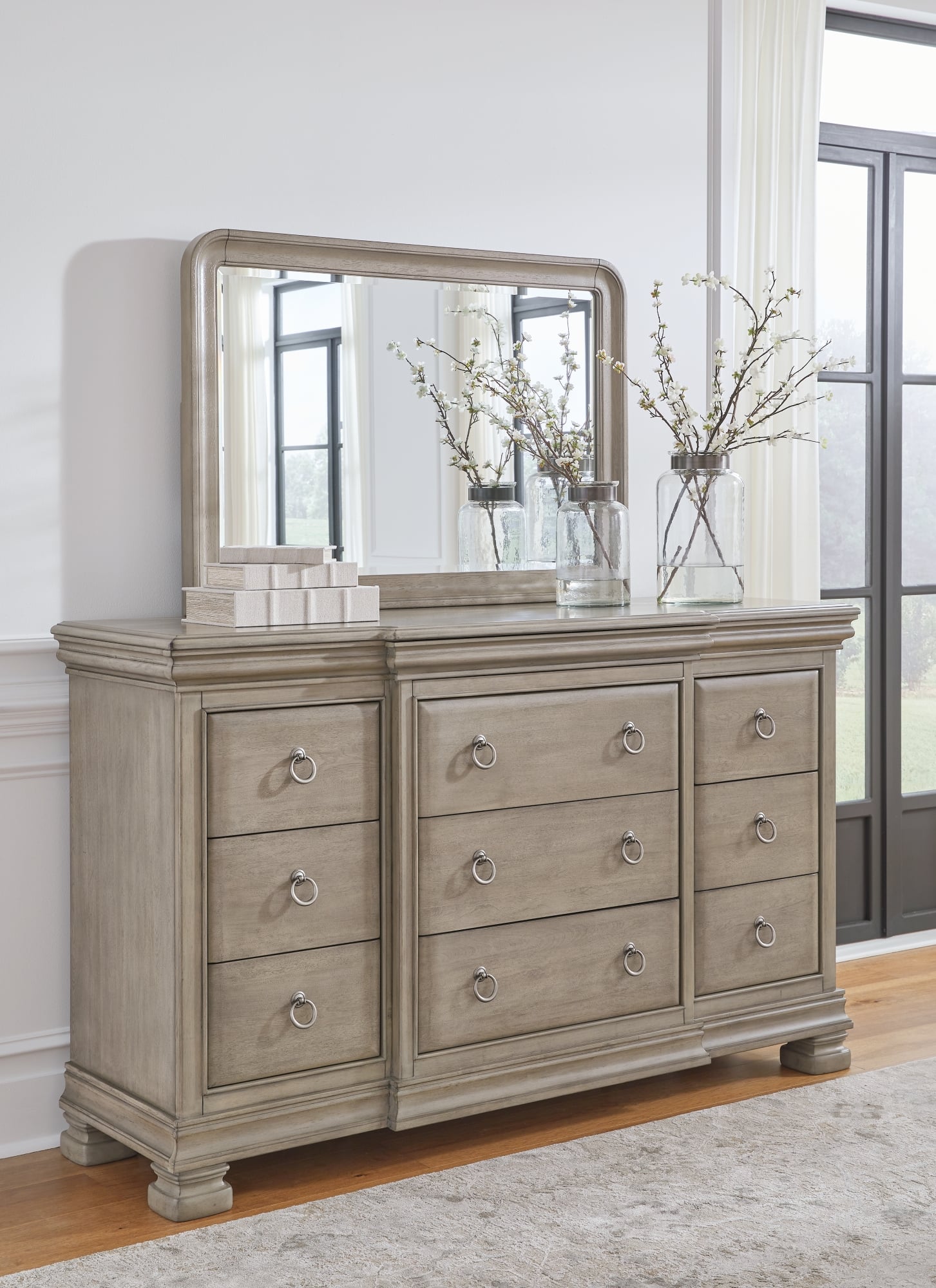 Signature Design by Ashley Lexorne Dresser and Mirror