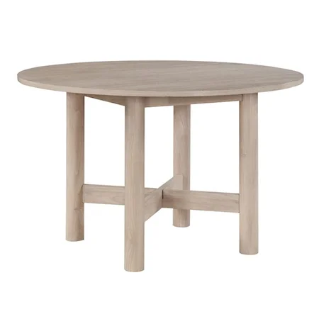 Gabby Coastal Round Dining Table