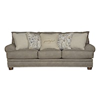 Transitional Sofa with Nailhead Trim