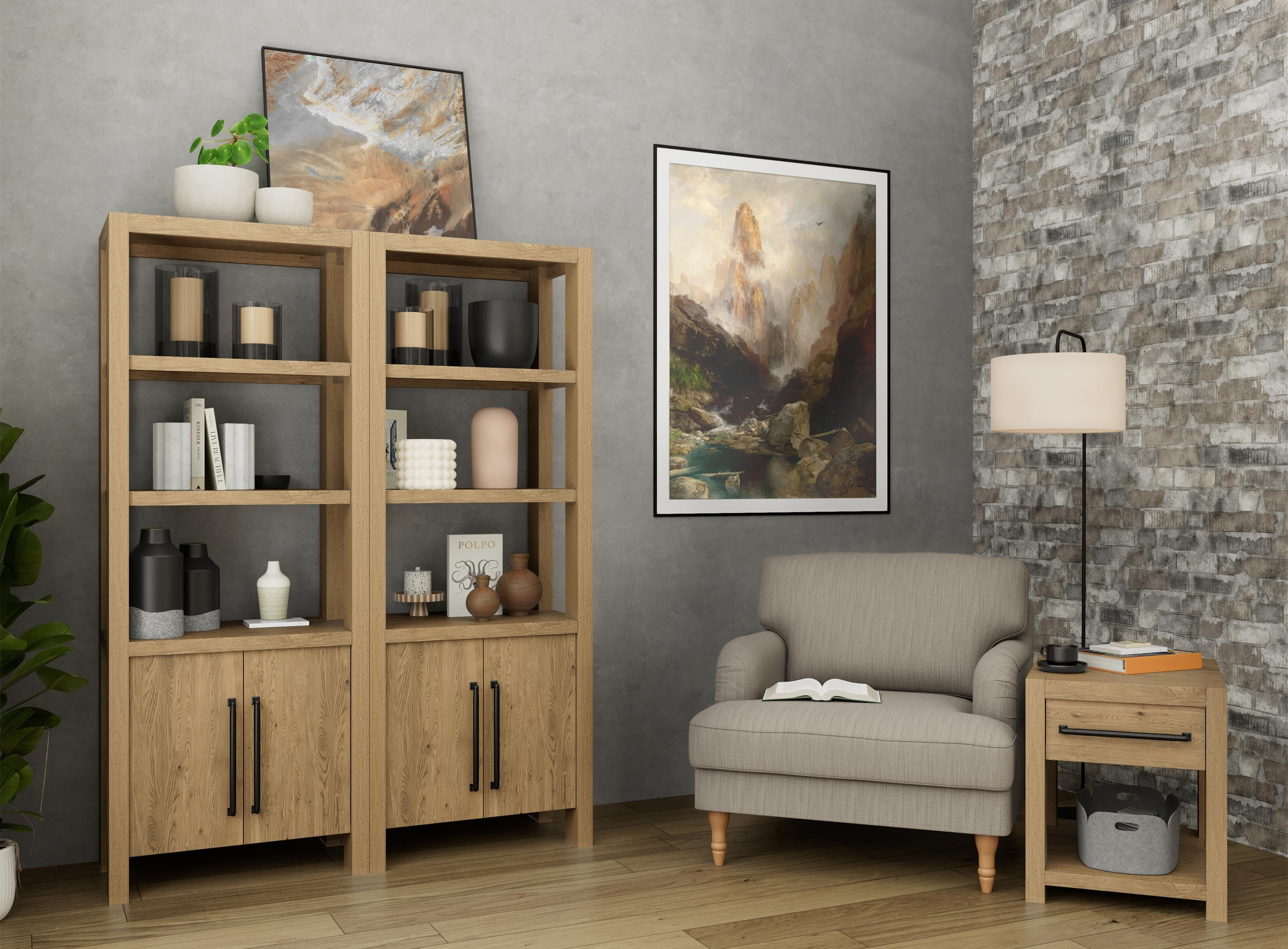 Riverside Furniture Davie Entertainment Pier Unit