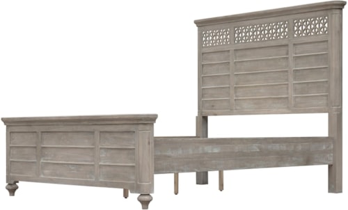 Cottage King Panel Bed