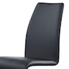 Global Furniture D9002 Black Horseshoe Dining Chair