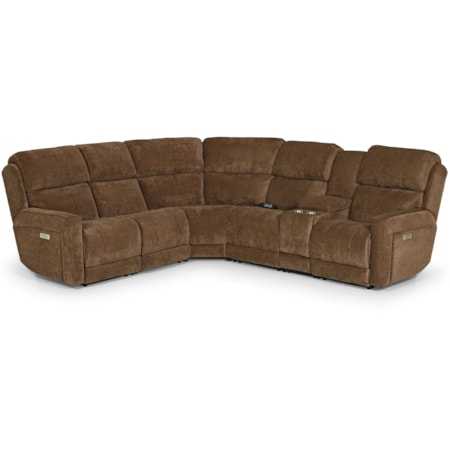 Power Reclining Sectional Sofa