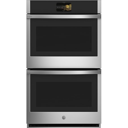 Ge Profile(Tm) 30" Smart Built-In Convection Double Wall Oven With No Preheat Air Fry And Precision Cooking