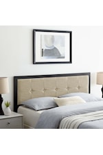 Modway Teagan Tufted Queen Performance Velvet Headboard