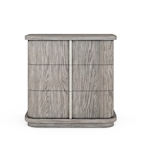 Contemporary 3-Drawer Bedside Chest