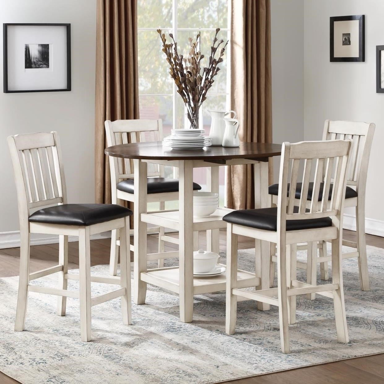 Round Counter Height Dining Table