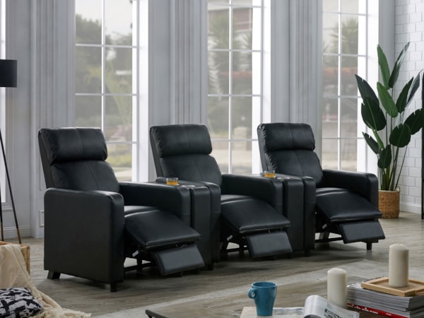 Toohey Tufted Recliner Living Room Set