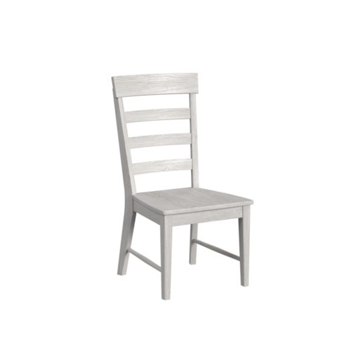 Contemporary Ladder Back Side Chair