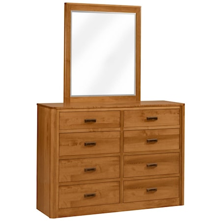 8-Drawer High Dresser