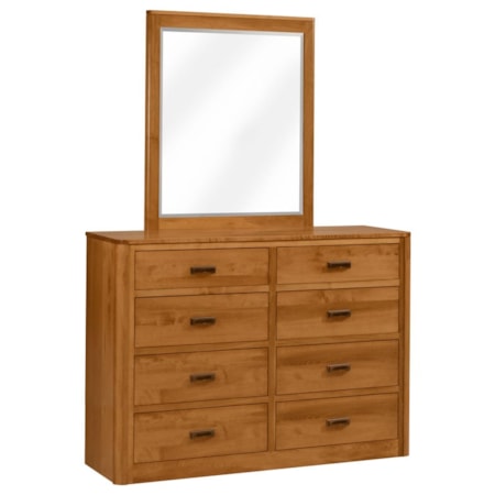 8-Drawer High Dresser