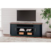 Signature Design Landocken XL TV Stand w/Fireplace Option