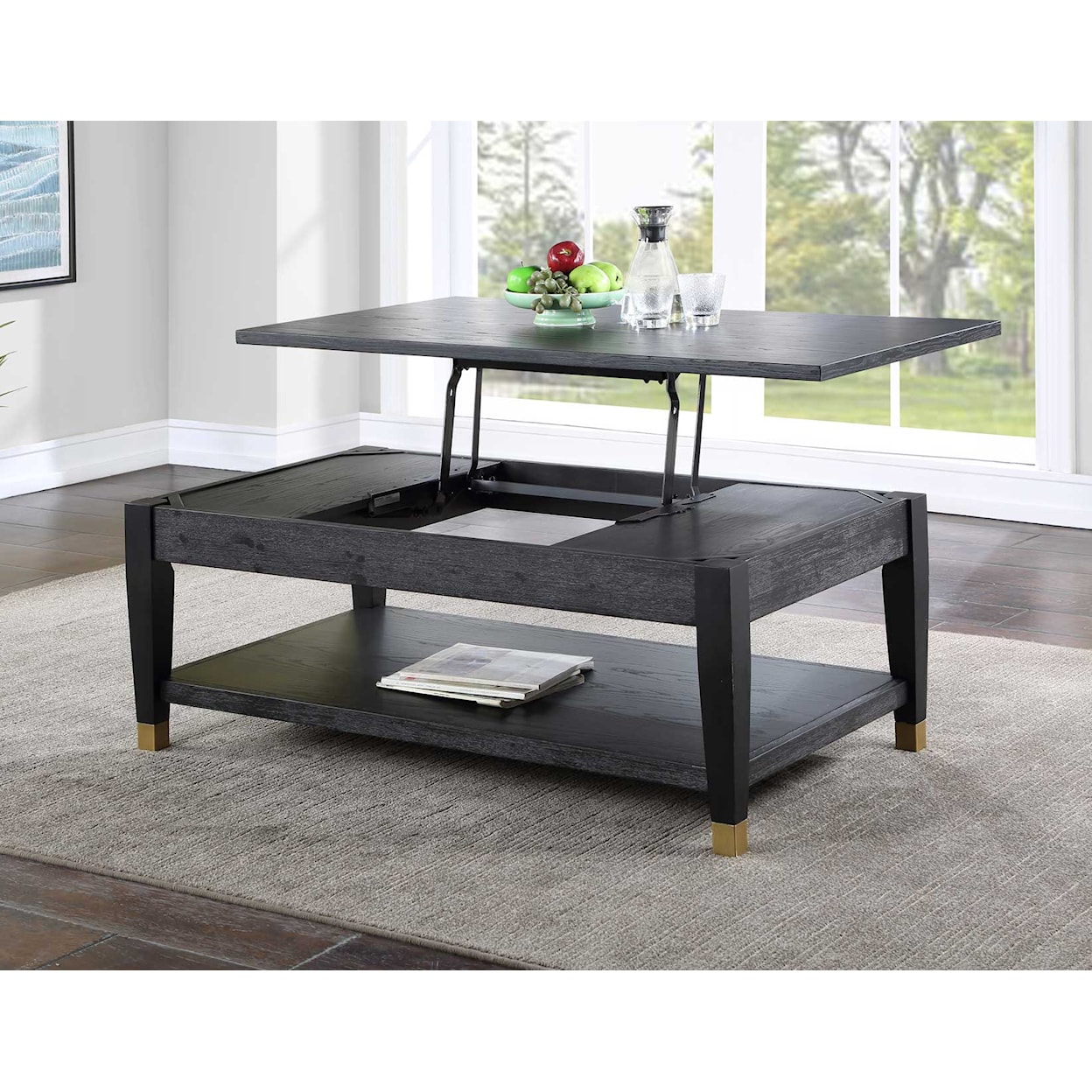 Prime Yves Lift-Top Cocktail Table