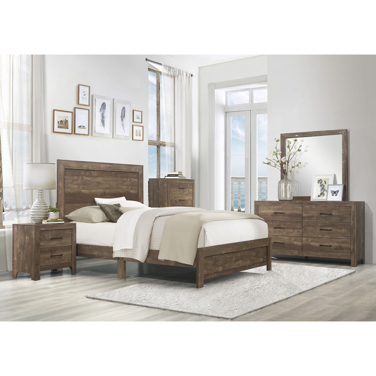 Homelegance Furniture Corbin Full Bedroom Group