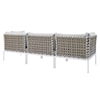 Modway Harmony Outdoor Aluminum Sofa