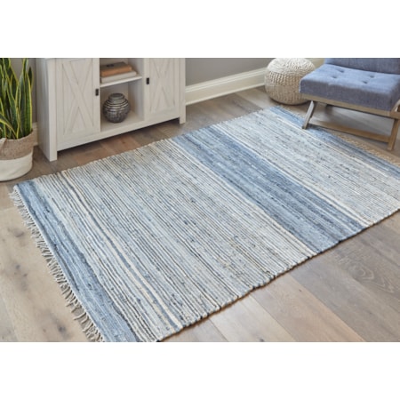 Emberlyn Beige/Blue Medium Rug