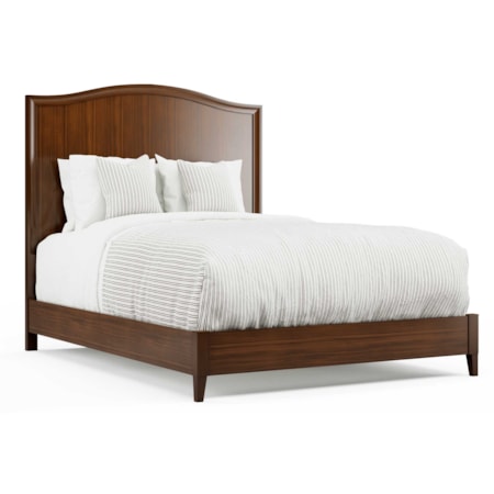 Queen Bed with Low Footboard