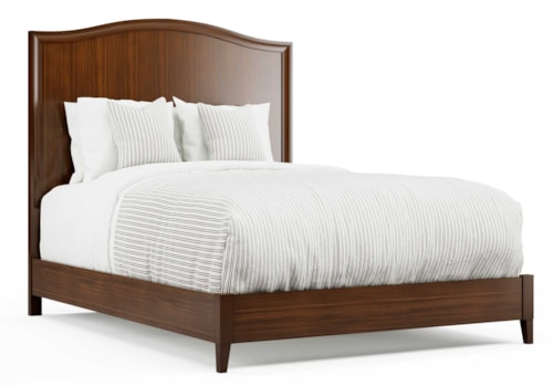 Queen Bed with Low Footboard